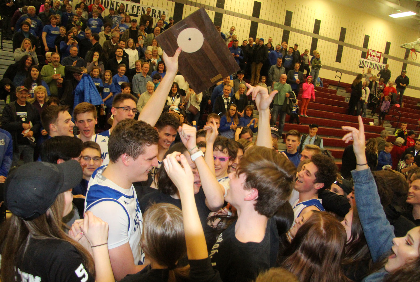 McDonell boys basketball vs South Shore at Spooner 3-10-18